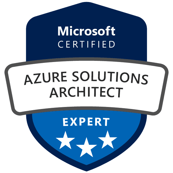 Microsoft Certified Azure Solutions Architect Expert