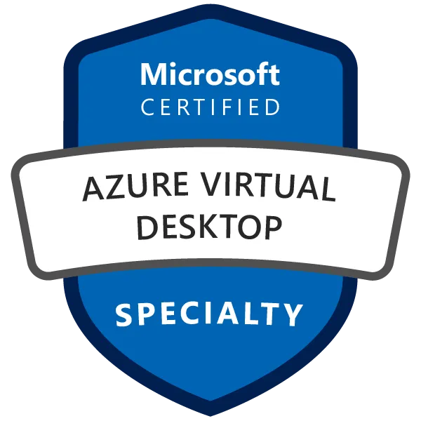 Azure Virtual Desktop Specialty 600x600