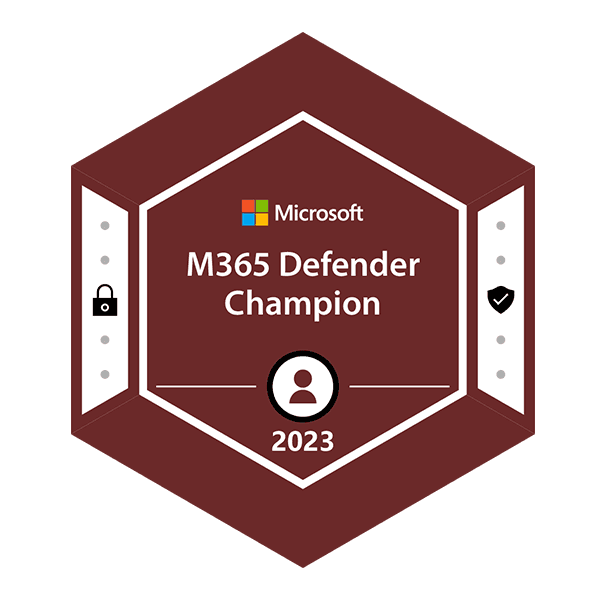 Microsoft 365 Defender Product Champion