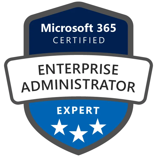 Microsoft365 Enterprise Adminstrator Expert 600x600